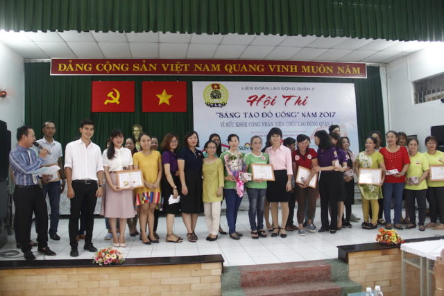 Vòng Chung Kết của "Hội Thi Sáng Tạo Đồ Uống 2017"